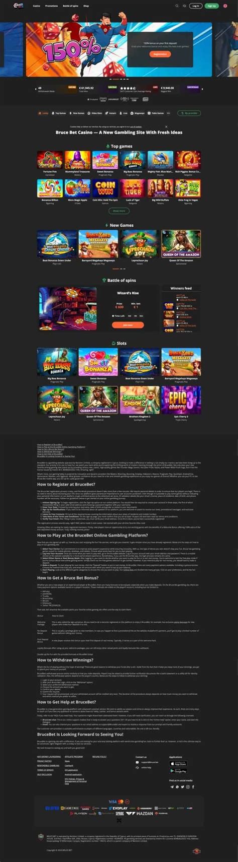 brucebet no deposit bonus|Brucebet Casino Review + Bonuses and Promo Codes.